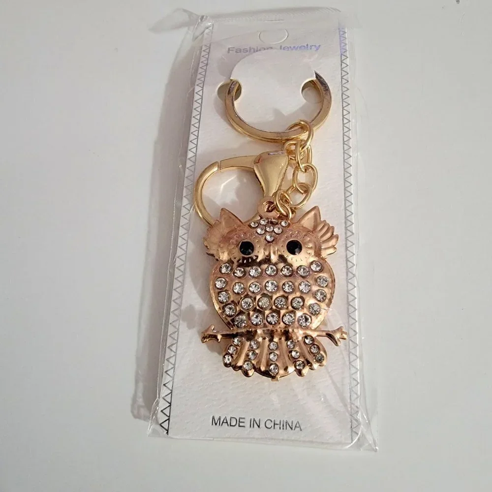 ❤️ Animal Assorted Charm Key Rings Bag Candy Jewelry Keychain NWT ❤️